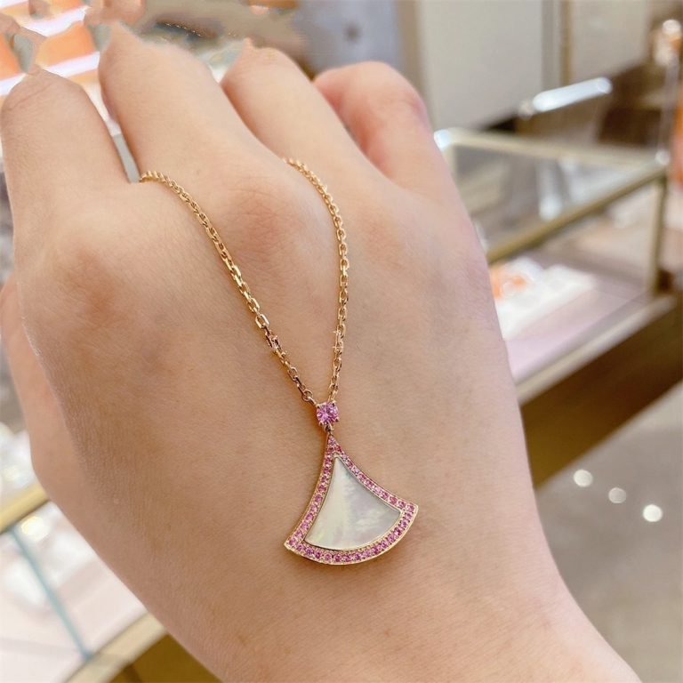 [Kincade Jewelrys]DREAM NECKLACE MOP DIAMOND PINK
