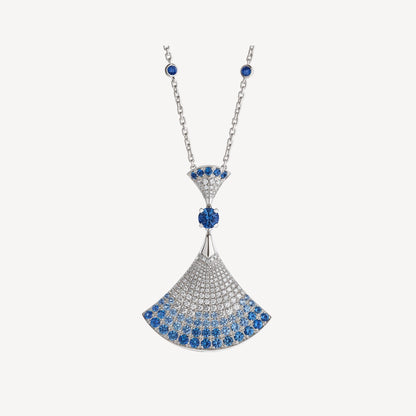 [Kincade Jewelrys]DREAM NECKLACE AGATE SILVER DIAMOND