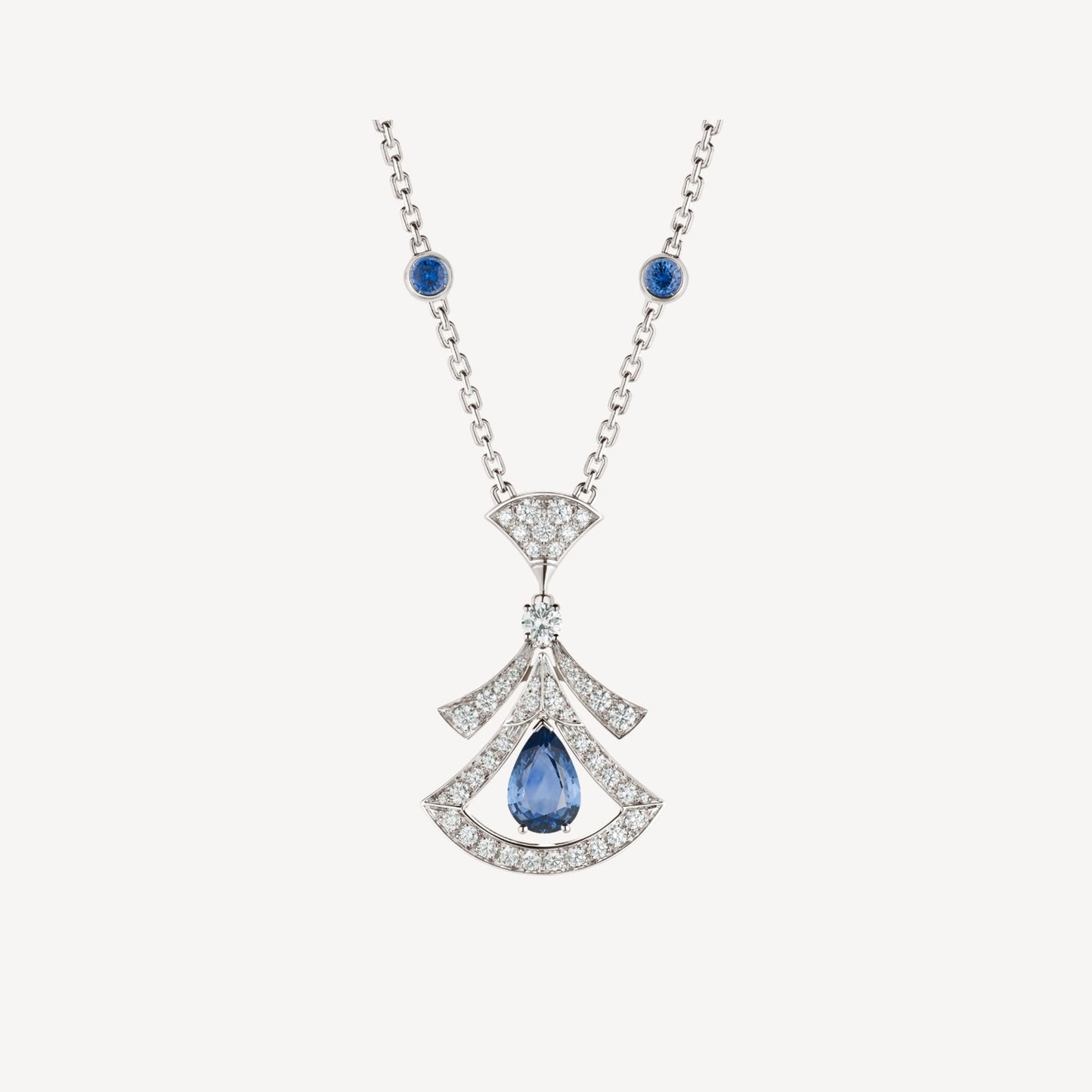 [Kincade Jewelrys]DREAM NECKLACE AGATE DIAMOND SILVER