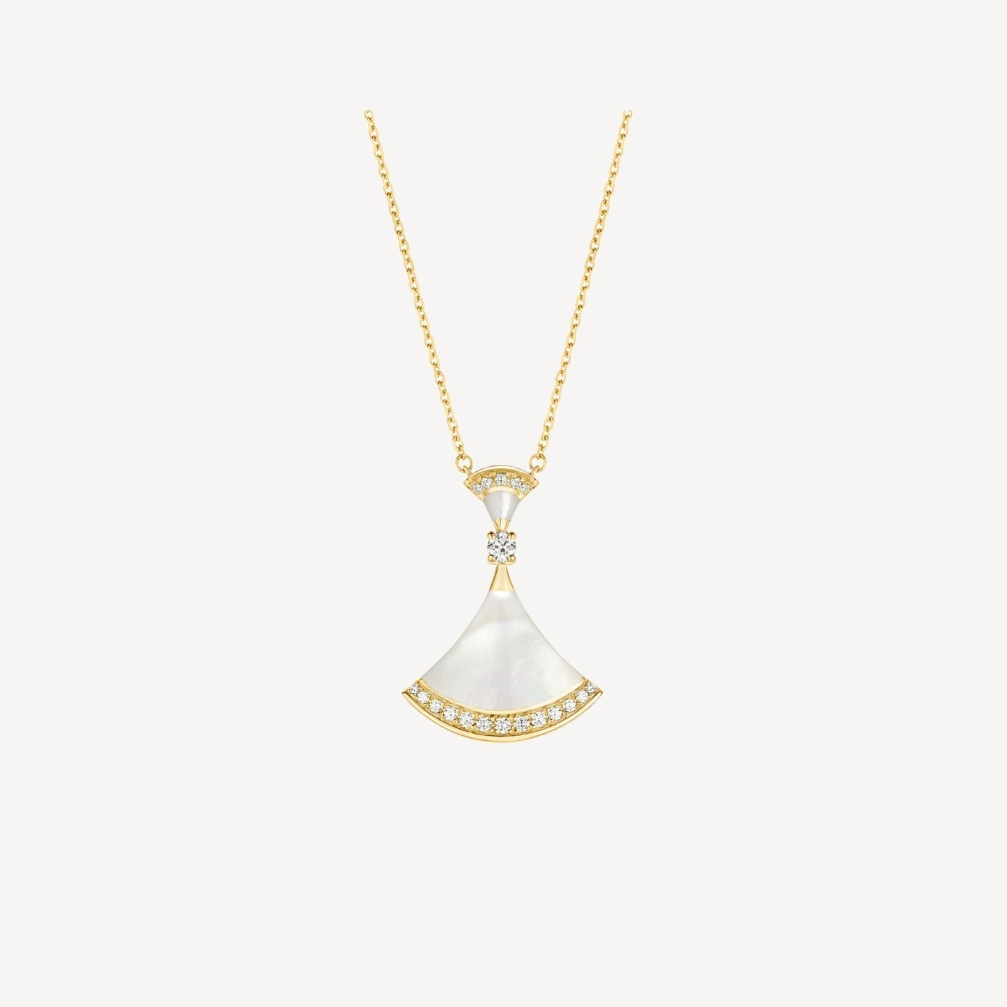[Kincade Jewelrys]DREAM NECKLACE MOP GOLD DIAMOND