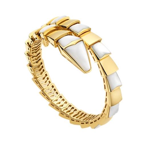 [Kincade Jewelrys]SERPENTI BRACELET MOP GOLD