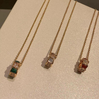 [Kincade Jewelrys]SERPENTI PEDANT DIAMOND NECKLACE