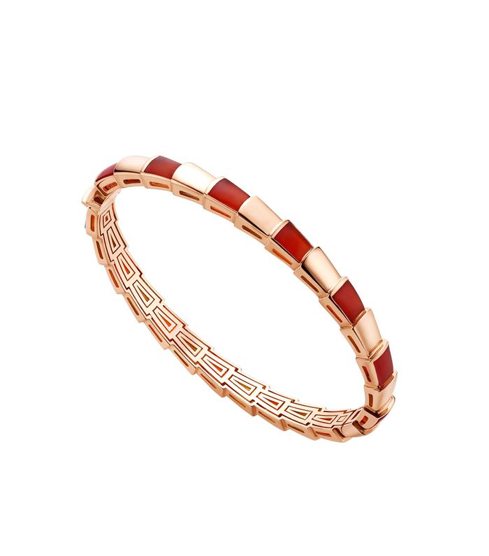 [Kincade Jewelrys]SERPENTI BRACELET PINK GOLD RUBELLITE