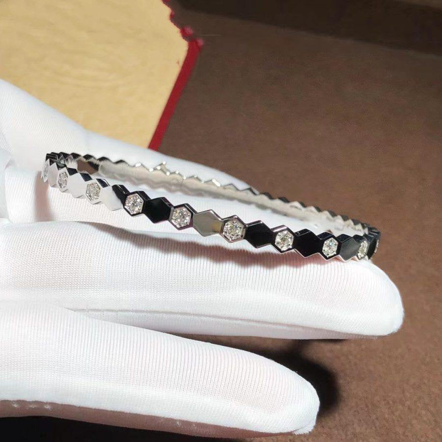 [Kincade Jewelrys]BEE LOVE SILVER DIAMOND BRACELET