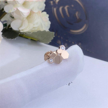 [Kincade Jewelrys]BEE LOVE PINK GOLD DIAMOND EARRINGS