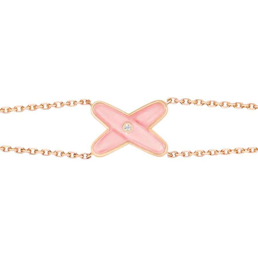 [Kincade Jewelrys]JEUX BRACELET PINK MOP PINK GOLD 1 DIAMOND