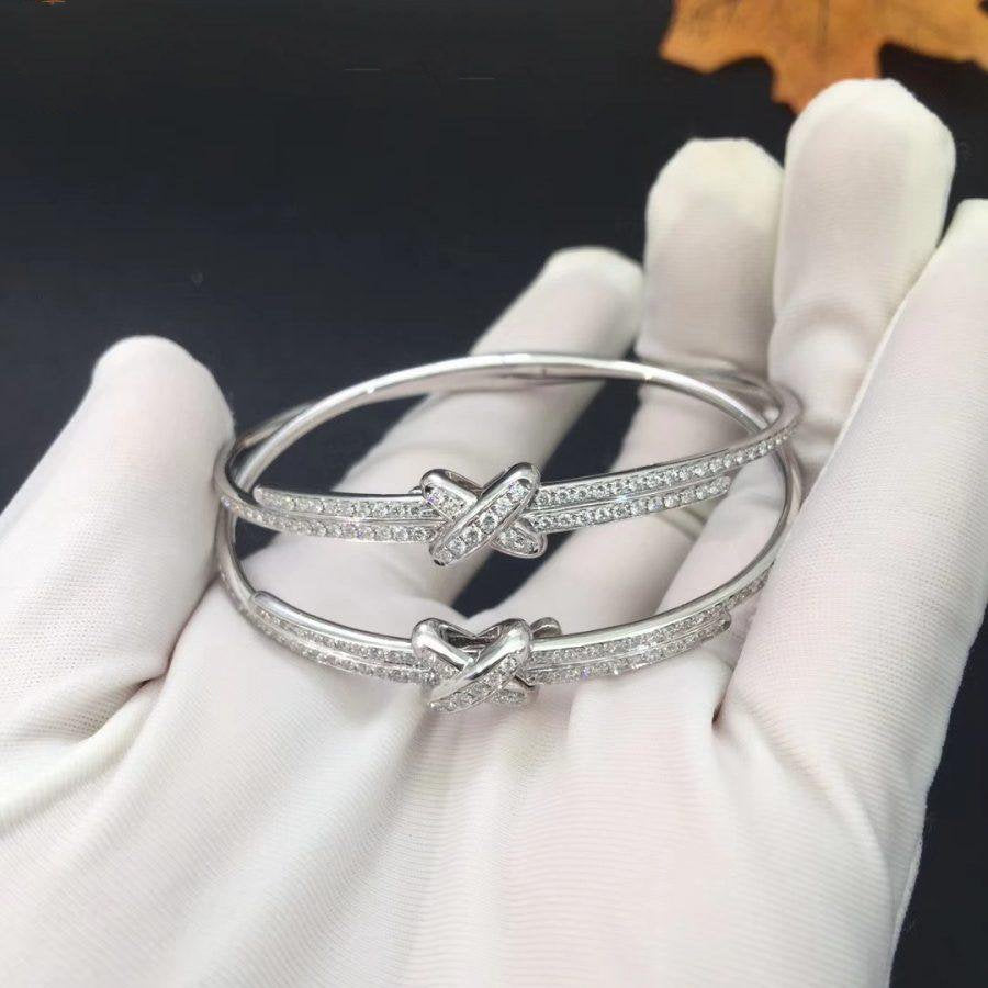 [Kincade Jewelrys]JEUX DE BRACELET DIAMONDS SILVER