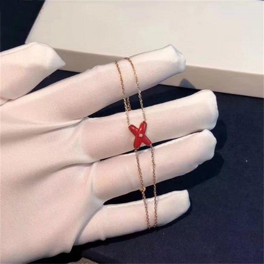 [Kincade Jewelrys]JEUX BRACELET CARNELIAN PINK GOLD 1 DIAMOND