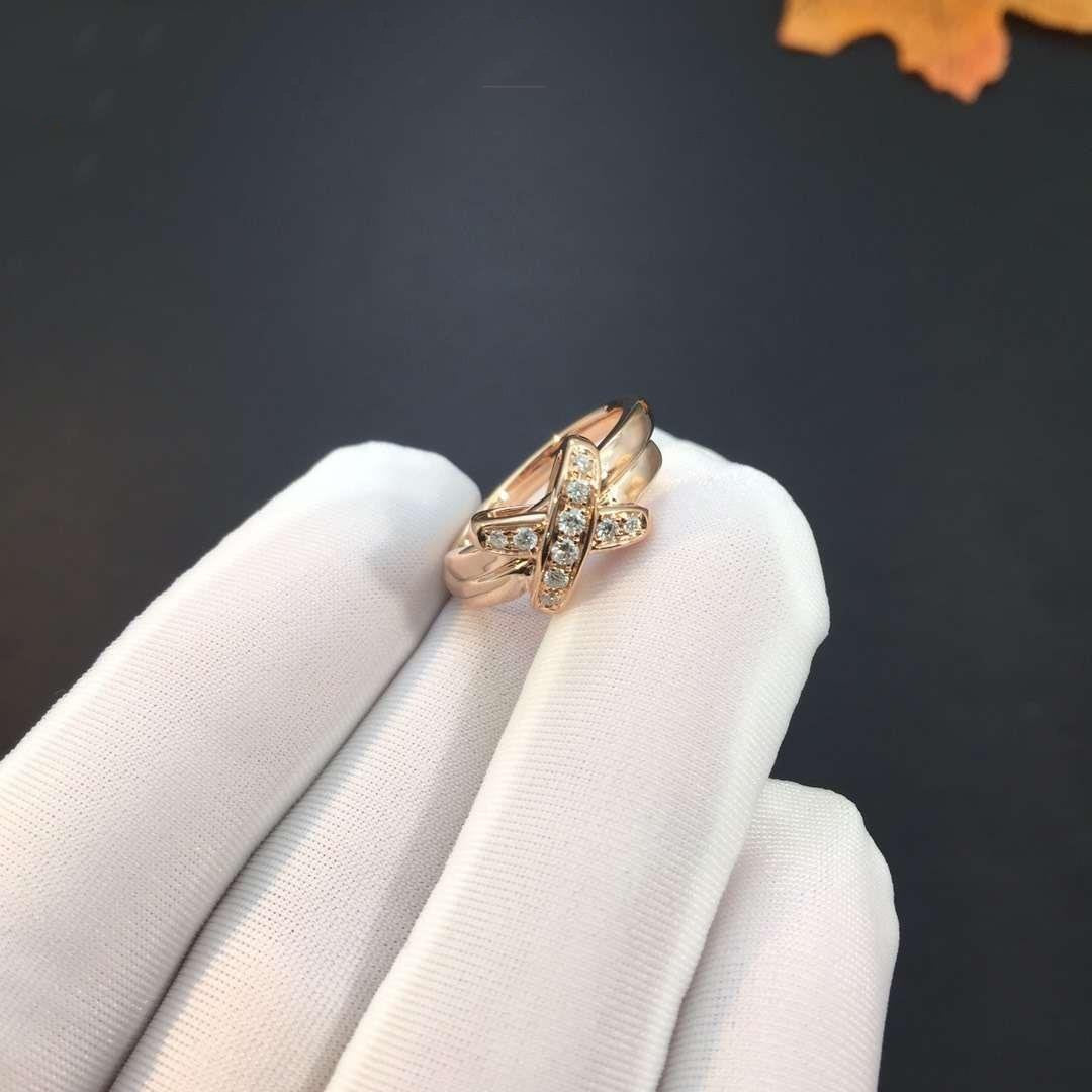 [Kincade Jewelrys]JEUX DE PINK GOLD DIAMOND RING