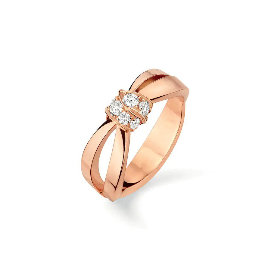 [Kincade Jewelrys]LIENS RING PINK GOLD DIAMOND