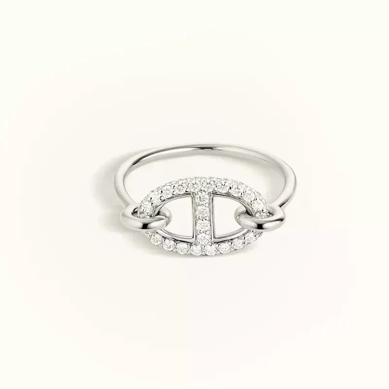 [Kincade Jewelrys]RONDE SMALL SILVER DIAMOND RING