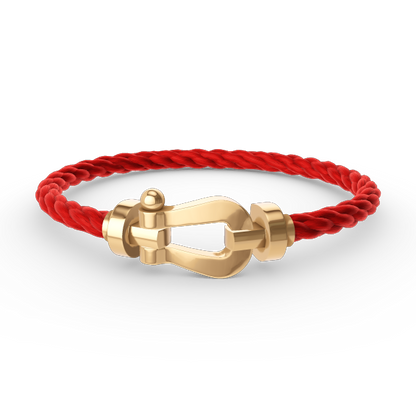 [Kincade Jewelrys]FORCE LARGE HORSESHOE NO DIAMOND BRACELET GOLD