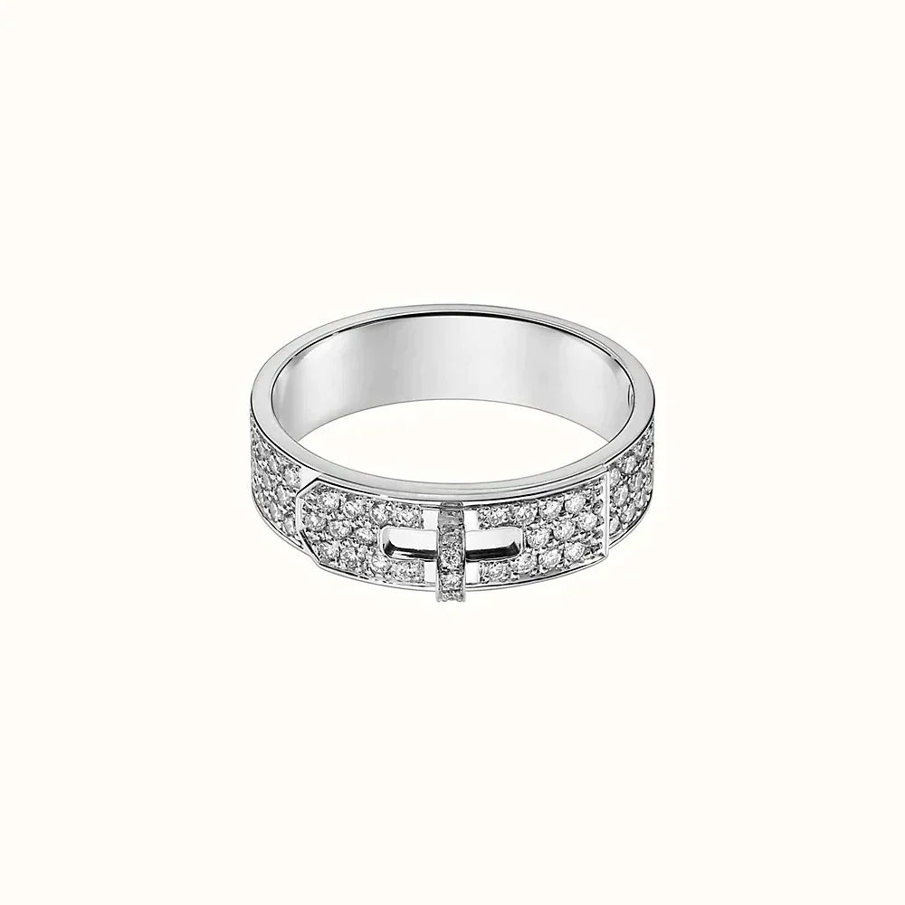 [Kincade Jewelrys]KELLY SILVER DIAMOND RING
