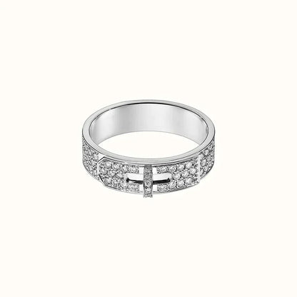 [Kincade Jewelrys]KELLY SILVER DIAMOND RING