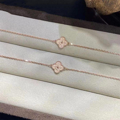 [Kincade Jewelrys]CLOVER SINGLE FLOWER BRACELET