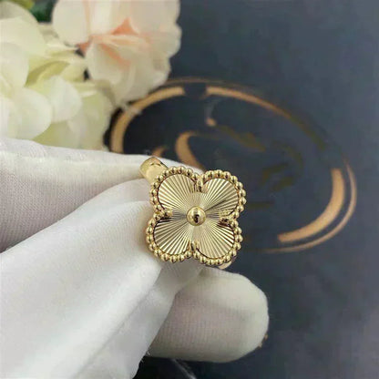 [Kincade Jewelrys]CLOVER GOLD RING