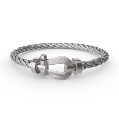 [Kincade Jewelrys]FORCE LARGE HORSESHOE NO DIAMOND BRACELET SILVER