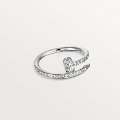[Kincade Jewelrys]JUSTE RING 1.8MM SILVER DIAMONDS