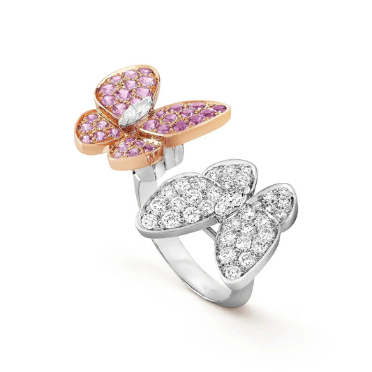 [Kincade Jewelrys]TWIN BUTTERFLY DIAMOND RING